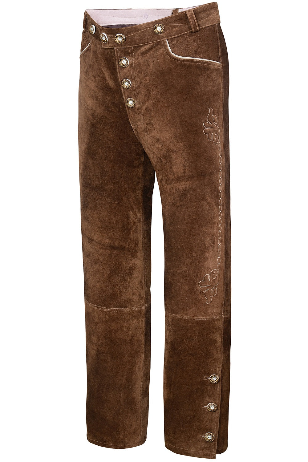 Lederhose Christian mittelbraun