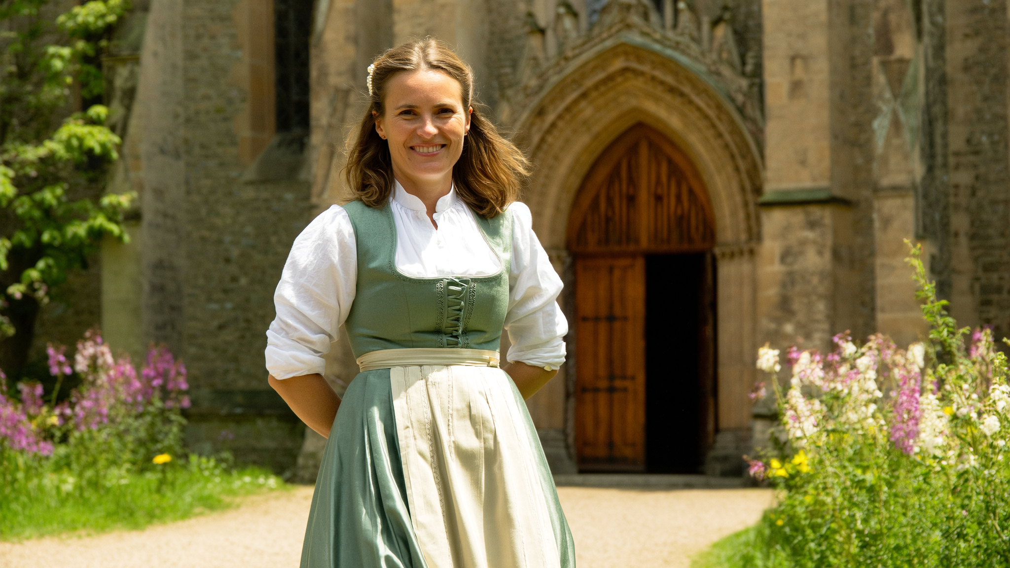 Dirndl Taufe Firmung Editorial