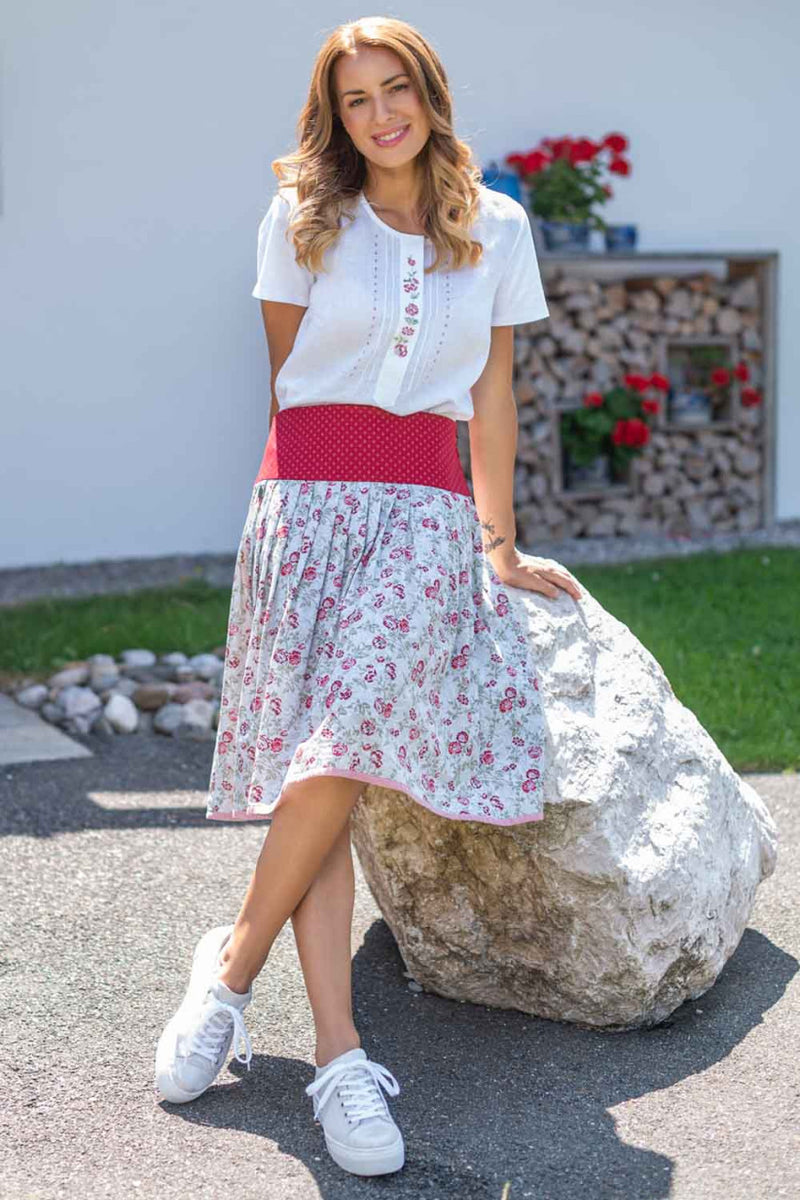 Jupe fleurie traditionnelle Ulm