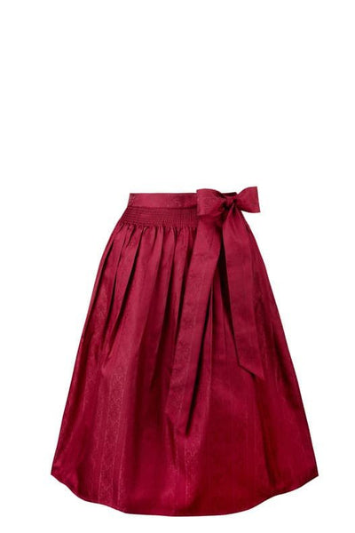 Dirndlschürze - Schürze Corinna Dunkelrot - Dirndl.com