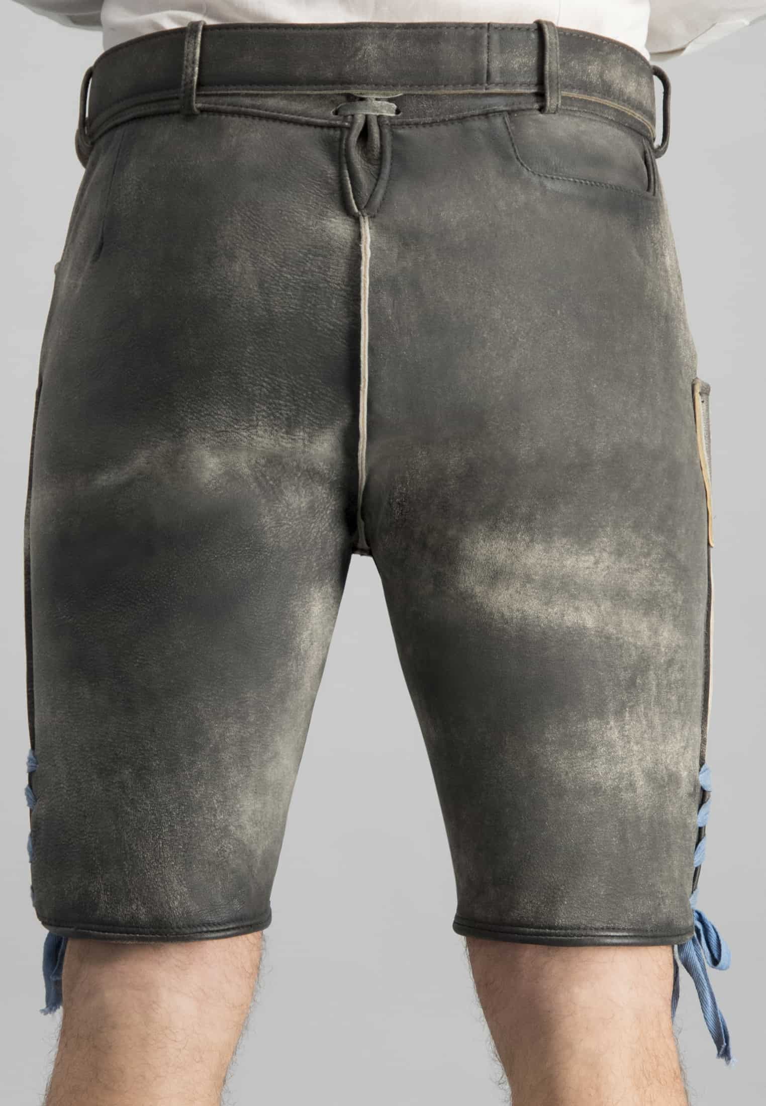 Lederhose Bayern Bua in grau